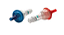 Indicador De Pressão De Balão Accucuff Vermelho P/ Sonda Máscara Laríngea - Traqueal - Imagem 1