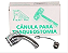 Cânula de traqueostomia S/ Balão (Longa) Metal Nº 6 - Fradel - Imagem 1