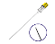 Agulha para Anestesia Espinhal 26g x 3,5 (0,45 x 90mm) Ponta de Lápis /Unidade - Procare - Imagem 1