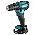 Parafusadeira / Furadeira Imp 3/8" 12v Hp333dwyx3 - Makita - Brinde kit brocas - Imagem 3