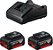 Kit Carregador Gal 18v20 + 02 Baterias Gba 18v 4.0ah - Bosch - Imagem 1