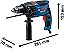 Furadeira De Impacto Gsb 16 Re 850w 220v Maleta - Bosch - Imagem 3