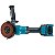 Esmerilhadeira Angular 4.1/2" A Bateria 40x Xgt GA007GM201-220v - Makita - Imagem 7