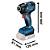 Combo Furadeira Gsb 185-Li + Chave Impacto Gdr 18v-200 - Bosch - Imagem 2
