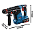 Martelete Perfurador Rompedor 18v completo Gbh 187Li  Bosch - Imagem 6