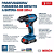 Combo Bosch Furad Gsb 185-Li e Esm Gws 180 Li completa Bosch - Imagem 8