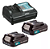Kit Carregador 12v Dc10wd + 2 Baterias 2.0 Ah Bl1021b Makita - Imagem 1