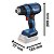 Soprador Térmico Ghg 18v-50 Sem Bateria - Bosch - Imagem 5