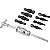 Jogo De Extrator P/Rolamento Interno C/9pc - Vonder - Imagem 3