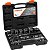 Jogo De Soquete Estriado 1/2" 08 A 32mm 20pc - Robust - Imagem 1