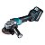 Esmerilhadeira Angular 4.1/2" A Bateria 40x Xgt Ga012gm201-220v – Makita - Imagem 2