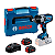 Chave De Impacto 3/4" 1600nm 18v Com 2 Baterias 8.0ah 1 Carregador E Maleta Gds 18v-1600hc - Bosch - Imagem 1