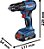 Parafusadeira/Furadeira Imp. 18v Gsb185li + Maleta + 1bat - Bosch - Imagem 3