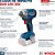 Chave De Impacto 1/2" 18v Gds 18v-350 Sb Brushless - Bosch - Imagem 8