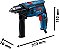 Combo Furadeira Gsb 13re + Esmerilhadeira Gws850 220v - Bosch - Imagem 5