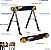 Cavalete Metalico Profissional / Mesa De Trabalho Portatil Tb-C700 - Toughbuilt - Imagem 4
