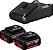 Kit 02 Baterias 18v 4.0ah + Carregador 18v-40 Bivolt - Bosch - Imagem 1