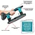 Maquina Para Assentar Piso Com Ventosa 185w A Bateria 21v Tmap21-2 - Tssaper - Imagem 4