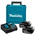 Kit 2 Baterias Bl1860b + Carregador Dc18wc + Maleta Kitmak1860b - Makita - Imagem 1