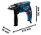 Furadeira De Imp. Gsb 13 Re 750w C/ Maleta E Brocas 220v - Bosch - Imagem 4