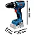 Parafusadeira/Furadeira Impacto Gsb 18v-65 + Maleta + 2bat 2.0ah - Bosch - Imagem 4
