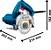 Serra Marmore Titan Gdc 150 1.500w 220v C/ Disco - Bosch - Imagem 4