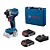 Parafusadeira De Impacto Gdr 18v-215 + 2bat + Maleta - Bosch - Imagem 1