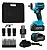 Chave De Impacto 1/2" 21v Com Bateria Tsch21-2 - Tssaper - Imagem 1