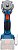 Chave De Impacto Gds 18v-350 + Carregador E 2 Bat 4ah - Bosch - Imagem 2