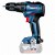 Furadeira/Parafusadeira Impacto 18v Gsb 18v-50 S/B - Bosch - Imagem 2
