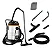 Aspirador De Pó E Água Barril Wap Gtw Inox 70 Duo Com Dois Motores E Soprador 70 Litros 220V - Imagem 1