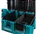 Caixa De Ferramentas Maktrak Com Rodas T-90009 Makita - Imagem 2