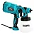 Pistola de pulverização elétrica para pintura hvlp Tssaper TP550 do 800mL cor azul-turquesa 550W - Imagem 6