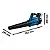 Soprador Gbl750 + 2 Baterias + Carregador Bosch Azul 18v - Imagem 3