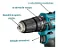 Parafusadeira Furadeira De Impacto Hp333 Makita 2 Baterias - Imagem 3
