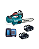 Kit Motoserra 18v Duc254zc + 2 Bat 5ah + Carregador - Makita - Imagem 3