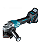 Esmerilhadeira 5 polegadas ga016gm201 Makita - Imagem 2