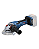ESMERILHADEIRA ANGULAR 5" A BATERIA GWS 18V-15C S/B BITURBO - BOSCH - Imagem 3