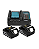 Kit Carregador Dc18wc + 02 Baterias Bl1850b Pskdwt2 - Makita - Imagem 2