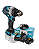 Parafusadeira Makita Dhp489+bateria E Carregador - Imagem 1