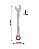 Chave Combinada Bosch Com Catraca 19mm - Imagem 2