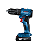 Combo Gsb 185-li + Gdr 18v-215 Com 2 Baterias E Maleta Bosch - Imagem 7