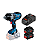 Chave De Impacto Gds 18v-1600 Hc Bosch + Kit Procore 127v - Imagem 2