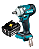 Chave De Impacto Dtw300z Makita + Bateria 3.0ah - Imagem 1