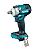 Chave De Impacto Dtw300z Makita + Bateria 3.0ah - Imagem 2