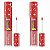 Gloss Labial Beautyloo Sabor Morango 3,8ml c Pantenol kt c/3 - Imagem 2