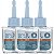 Kit 3 Reparador de Pontas Cabelo Cacheados Amend Gold Black - Imagem 1