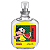 Colônia Magali Turma Da Mônica Jequiti 25ml Cheiro Floral - Imagem 3