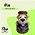 Pote Cachorro  em biscuit - Imagem 1