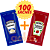 Maionese  e Ketchup Heinz Combo 100 Sachês - Imagem 1